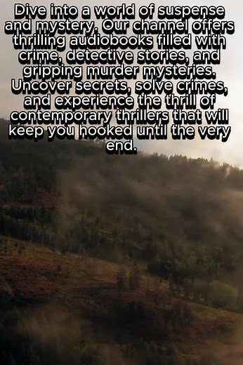 Audiobooks & Mystery Thriller | Gripping Crime, Detective & Suspense Stories