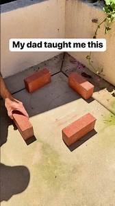 Easy diy campfire setup for outdoor cooking 🧱⛺️ #bricks #campfire #offgrid #outdoors