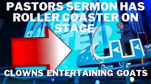 Pastor Ed Young Sermons with Roller Coaster on Stage - The Problem with Modern Christian Churches. I saw two shocking sermons by Pastor Ed Young from Fellowship church which is a mega church in Dallas Texas. In one sermon the Pastor Brought a Rolls Royce on stage for the sermon. In another the Pastor brought a roller coaster on stage for the sermon. Many modern churches have moved away from true worship and have instead moving to entertainment and putting on a show. It reminded me of a Charles S