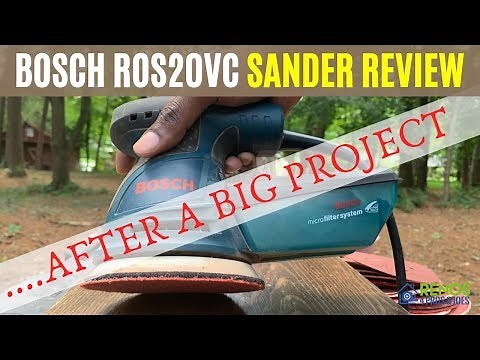 Bosch Orbital Sander Review - ROS20VSC