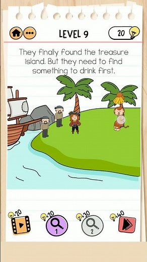 Level 9 | 👩‍✈️🏴‍☠️ Captain Mary 🌊⚓ | Brain Test 2: Tricky Stories 🧭 Solution #Rompecabezas #gameplay