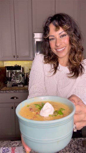 Loaded Baked Potato Soup Cold weather behavior. Extra bacon. Zero regrets. If comfort food had a love language, this would be it. 💅🥔⸻Loaded Baked Potato Soup (Slow Cooker)Ingredients • 40 oz diced potatoes (frozen) • 8 oz diced ham • 12 oz thick-cut bacon, cooked crispy & chopped (save some for topping) • 1 medium onion, diced • 3 ribs celery, diced • ~1 cup matchstick carrots • 2 tablespoons chopped garlic • 4 cups chicken broth • 1 tablespoon Dijon mustard • 1 tablespoon Worcestershire sauce