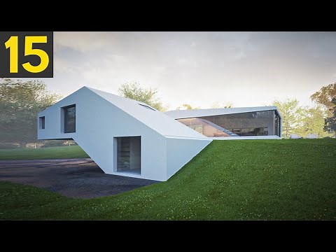 TOP 15 FUTURISTIC HOMES that look Amazing