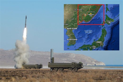 Russia Rehearses Bastion Coastal Missile Defense Posture Against Amphibious Threats from the Sea of Japan