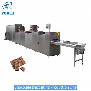 [Hot Item] Chocolate Moulding Plant with Two Deposit Head Chocolate Making Machine