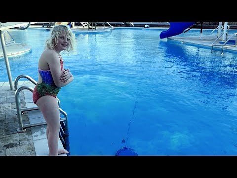 Cold Polar Bear Plunge and Driving in the Snow