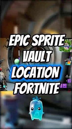 *EPIC SPRITE VAULT* Here’s where to use the epic vault keycard in Fortnite ✅ #shorts #fortnite