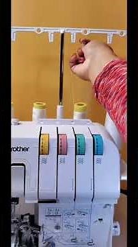 How to thread your serger