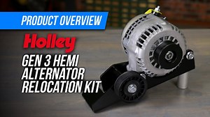Hemi Swap Parts: Holley Alternator Relocation Kit for Gen 3 Hemi Swaps - BangShift.com