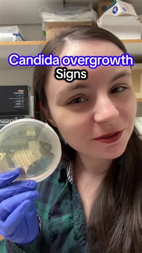 Busted out the bacterial plates to spit some knowledge! Nature heals! #candida #yeast #guthealth #healthtok #microingredients #womenshealth #bloating