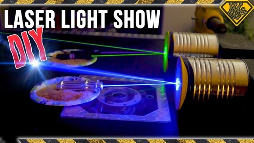 Laser Party At Home: Make Your Own Diy Laser Show