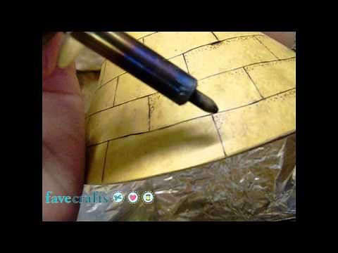 Gourd Crafting Project: How to Make a Woodburned Gourd Birdhouse with Roof