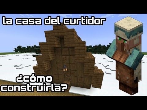 How to MAKE 👉 The SNOWY TUNDRA TANNER'S HOUSE in MINECRAFT