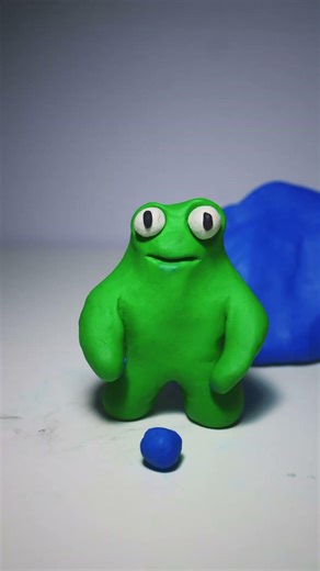 I ate a blue ball and it exploded?! 🤯 (STOP MOTION)