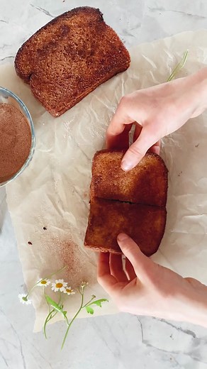 Delicious Chocolate Cinnamon Sugar Toast Recipe