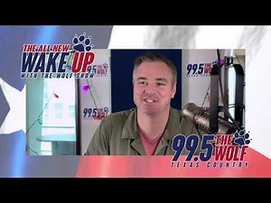 99.5 The Wolf • The All New Wake Up With The Wolf Show! - :30