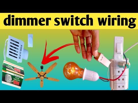 How to Control Ceiling Fan Speed with Regulator | Fan Dimmer Wiring & Working Explained