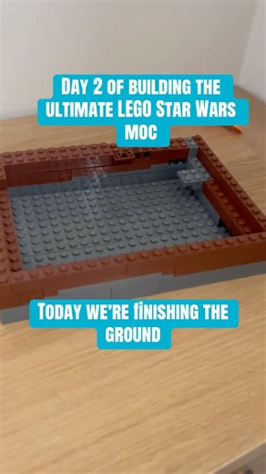 Day 2 of creating the Ultimate LEGO Star Wars Moc!#lego #moc #legostarwarsmoc #legomoc #legostarwars