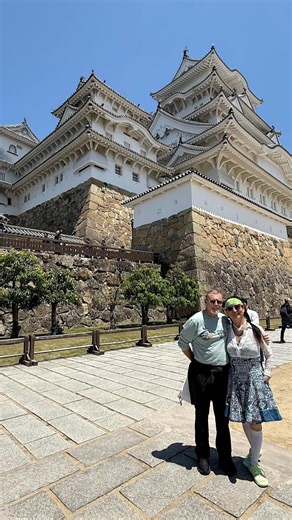 Himeji Castle, The largest and Most Beautiful One of the Remaining 12 Castles. Kobe, Japan 姬路城
