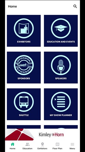 WEFTEC 2025 App Tutorial - Shuttles