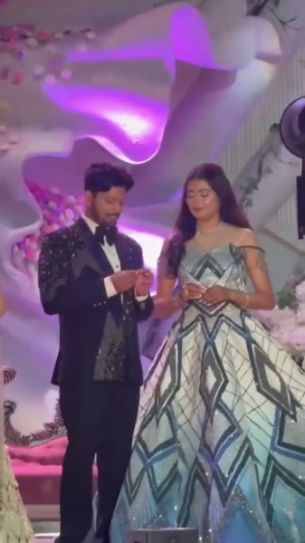 Glimpse of Poonam bisht engagement finally engaged #wedding #poonampbisht #engagement #viralvideo