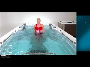 Endless™ Pools Aquatic Exercises - Lunge Run