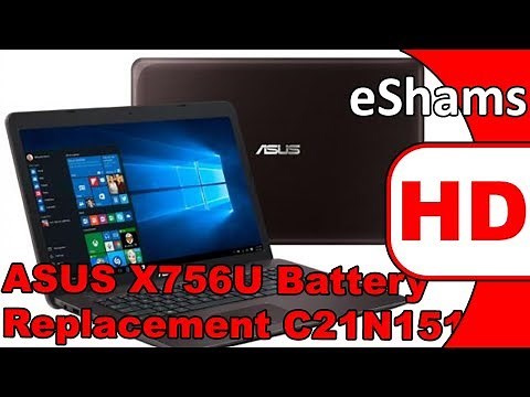 ASUS X756U Battery Replacement C21N1515