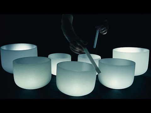 Crystal Singing Bowls ☯️ Sound Bath for DEEP SLEEP (432 Hz)