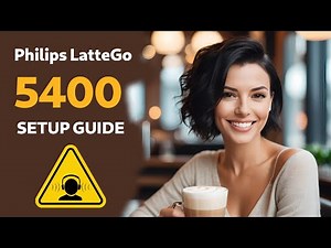 How to setup and run Philips LatteGo 5400 + AquaClean activation