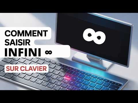 Comment faire le symbole ∞ (infini) sur le clavier ⌨️✨