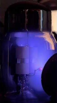CK1600 — The rare gas tube rectifier: close up startup sequence