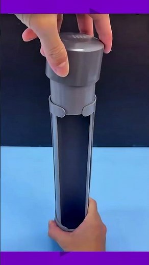 Making a Storage Container from PVC Pipe #DIY #shorts