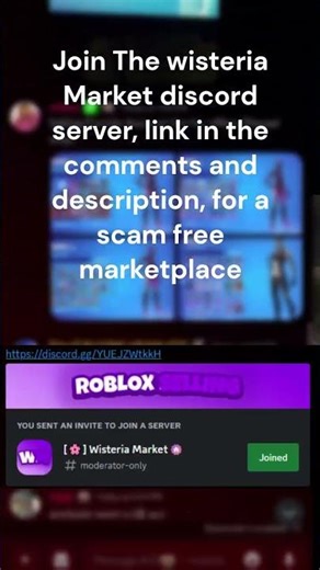 The Best Cross-Trading Discord Server! #crosstrading #robloxmarket