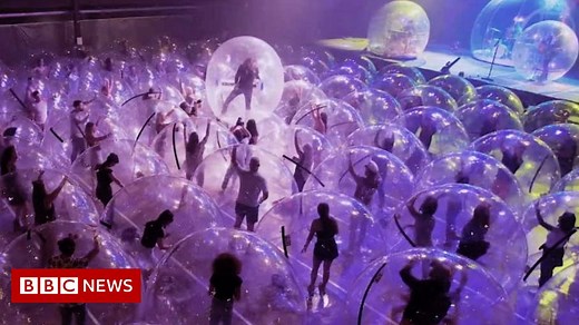 Flaming Lips stage unique 'space bubble' concert in Oklahoma