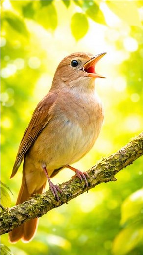 Nightingale Singing in the Wild – Natural Bird Song for Bird Lovers