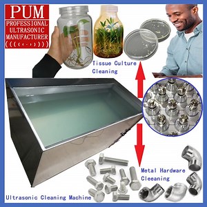 [Hot Item] 4800W China Two-Tank Customized Ultrasonic Cleaning Machine for Tissue Culture Dish Metal Hardware Washing Cleaner Machine