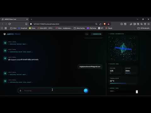 JARVIS AI Assistant with Voice Control