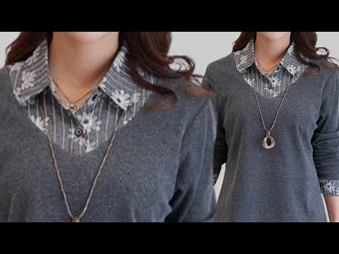 ✅ Easy Shirt Collar Cutting and Stitching | Sewing Technique for Beginners