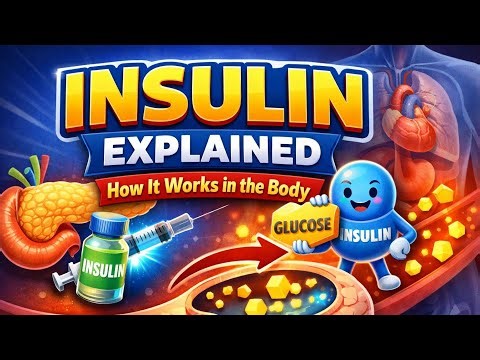 Insulin Explained in Minutes | How Insulin Works in the Body | Diabetes Basics