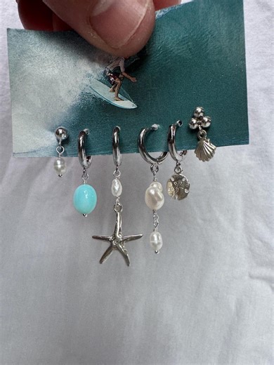 The Sand Dollar Earrings Set - Etsy