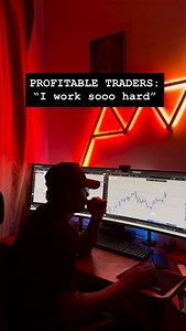 TBH profitable traders don’t really work that hard. Most times it’s all exaggerations to make you appreciate the money we make. 😂😂😂 • • 99% of the time it’s just sitting on your hands and waiting for the right set up. That’s not hardwork per say. Learn with me from www.kojoforex.com | Kojoforex