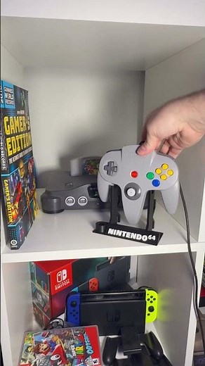 The Perfect Nintendo 64 Controller Stand! #3DPrinting #Nintendo64 #RetroGaming