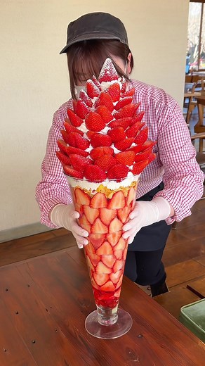 超巨大いちごパフェが登場！栃木の絶品スイーツ