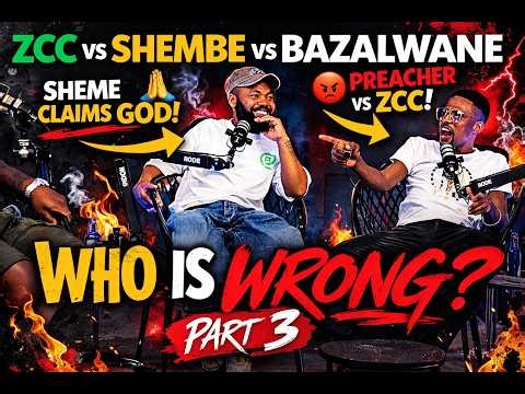 ZCC vs Shembe vs Abazalwane Debate 🔥 | Dr Lekganyane Is NOT God?! Truth Finally Spoken