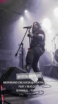 Moribund Oblivion @ Portals Metal Fest 2025 #moribundoblivion #bahadiruludaglar #blackmetal