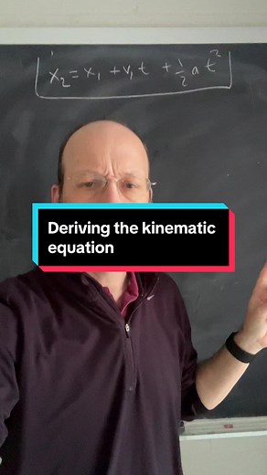 Understanding Kinematic Equations in Physics: Derivation Explained