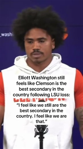Clemson DB thinks Clemson is nation's best secondary