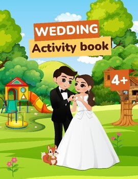 =Preschool wedding printable esl activity book