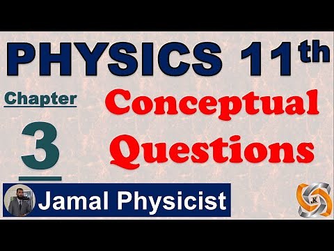Conceptual Questions Chapter 3 Forces and Motion l First Year Physics Federal Board KPK Syllabus