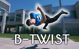 旋子转体教学 How to B-TWIST NEW Free Running Tutorial